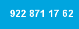 922 871 17 62 922 871 17 62